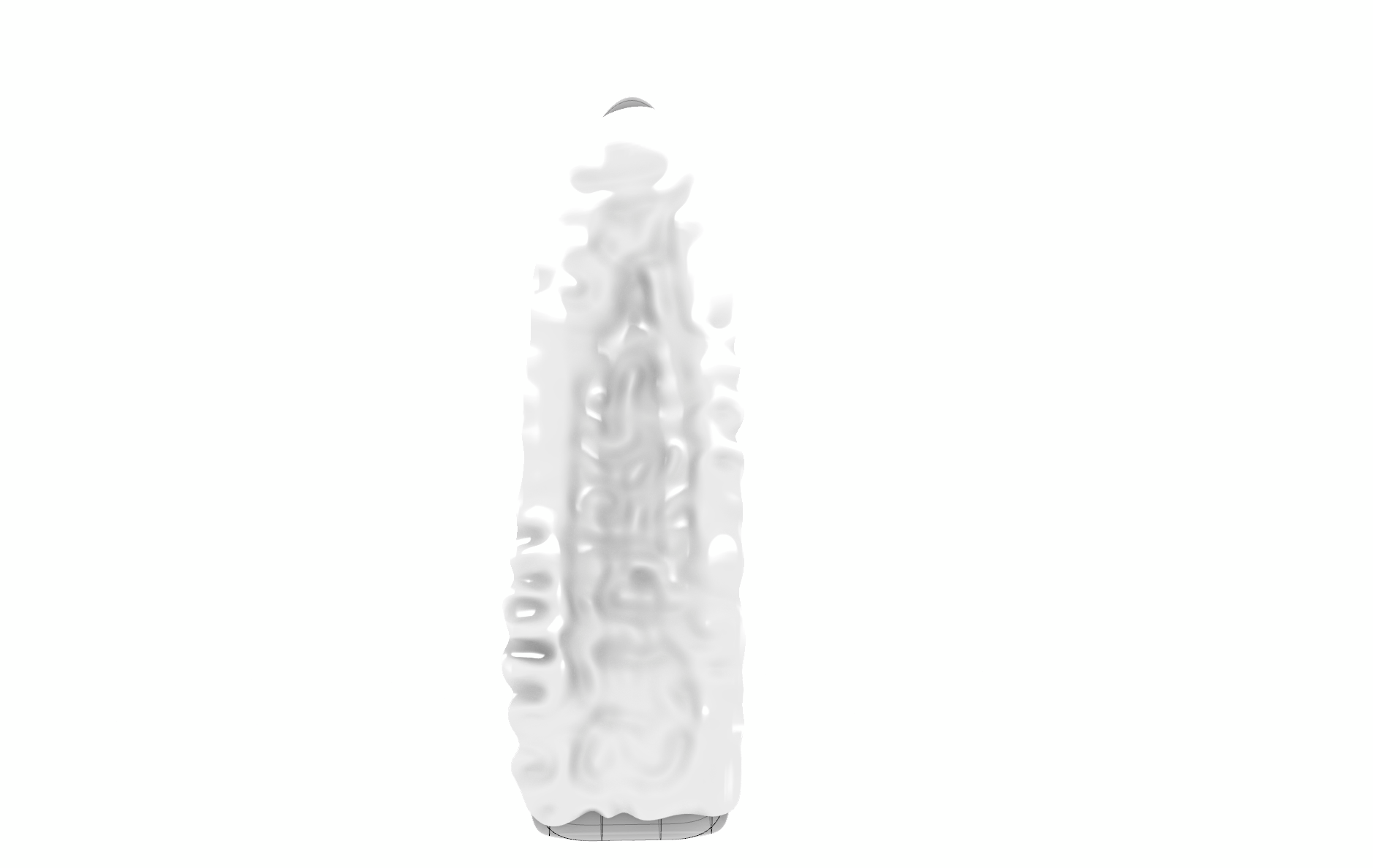 Developing surface folds on capsule form