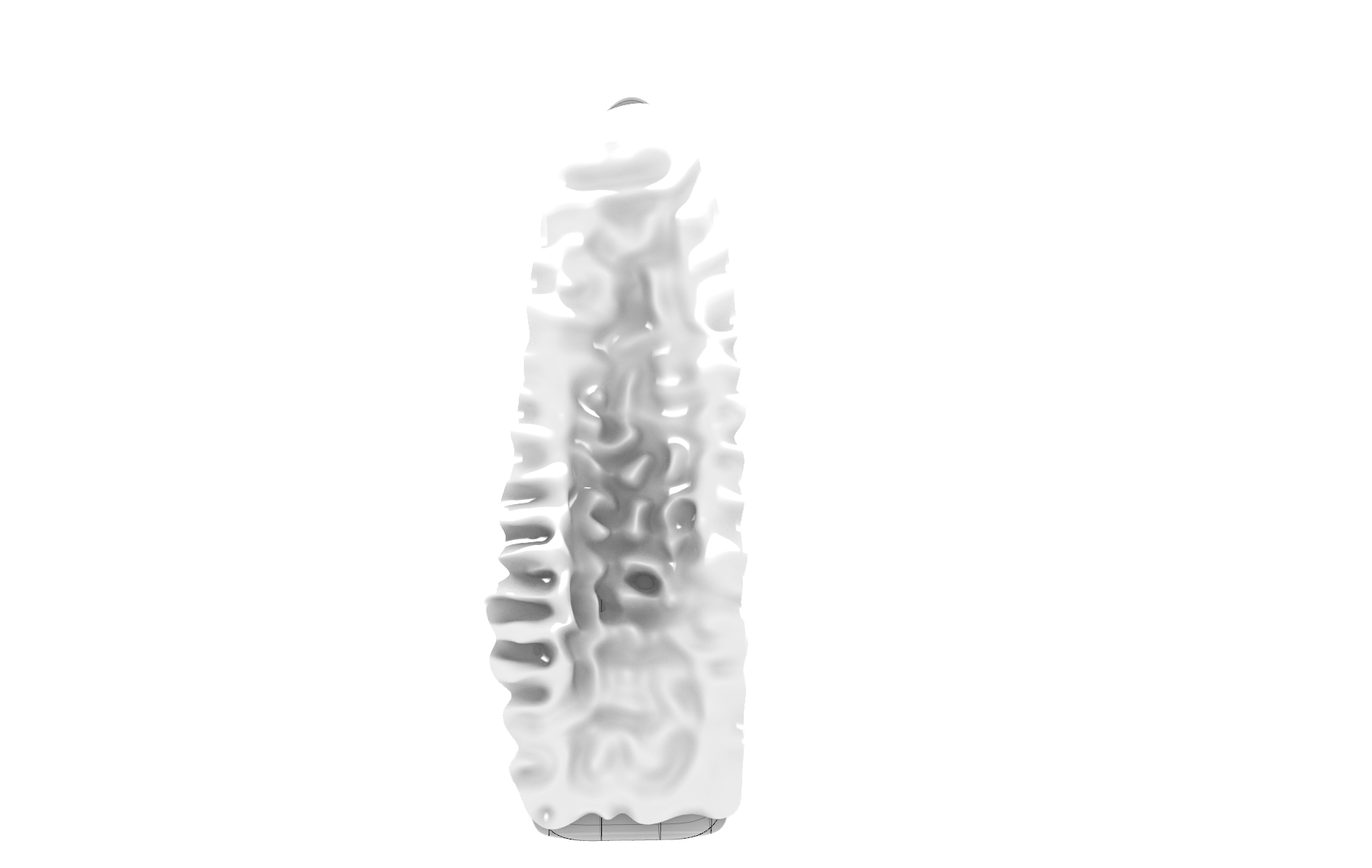 Mid-stage differential growth texture
