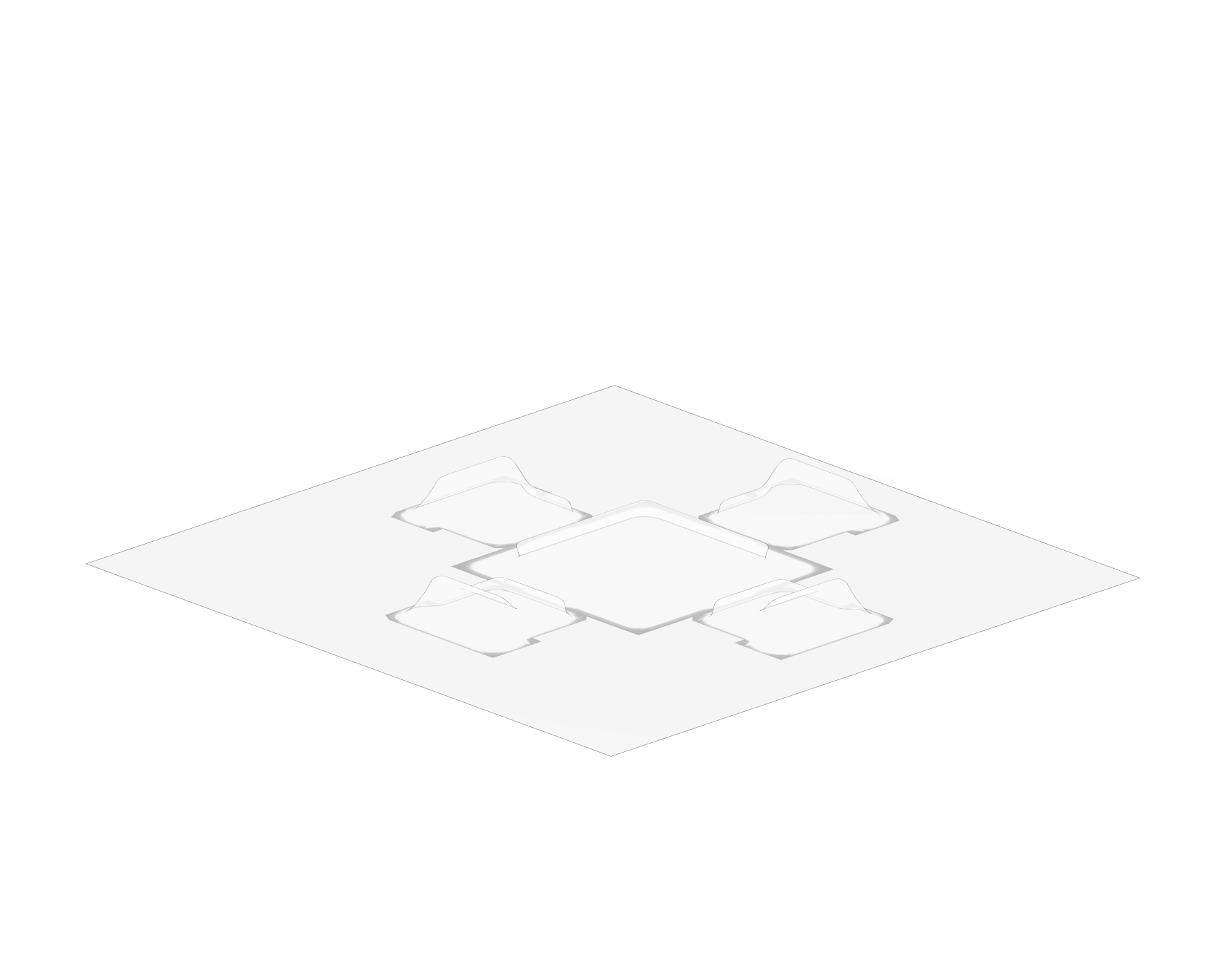 Modular unit arrangement diagram