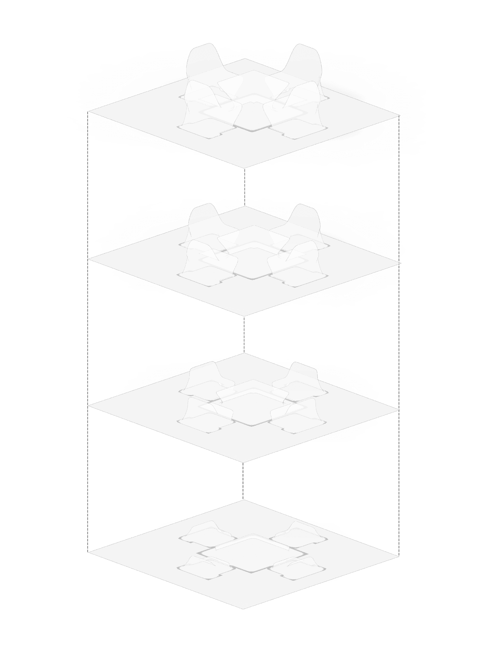 Vertical extrusion massing sequence