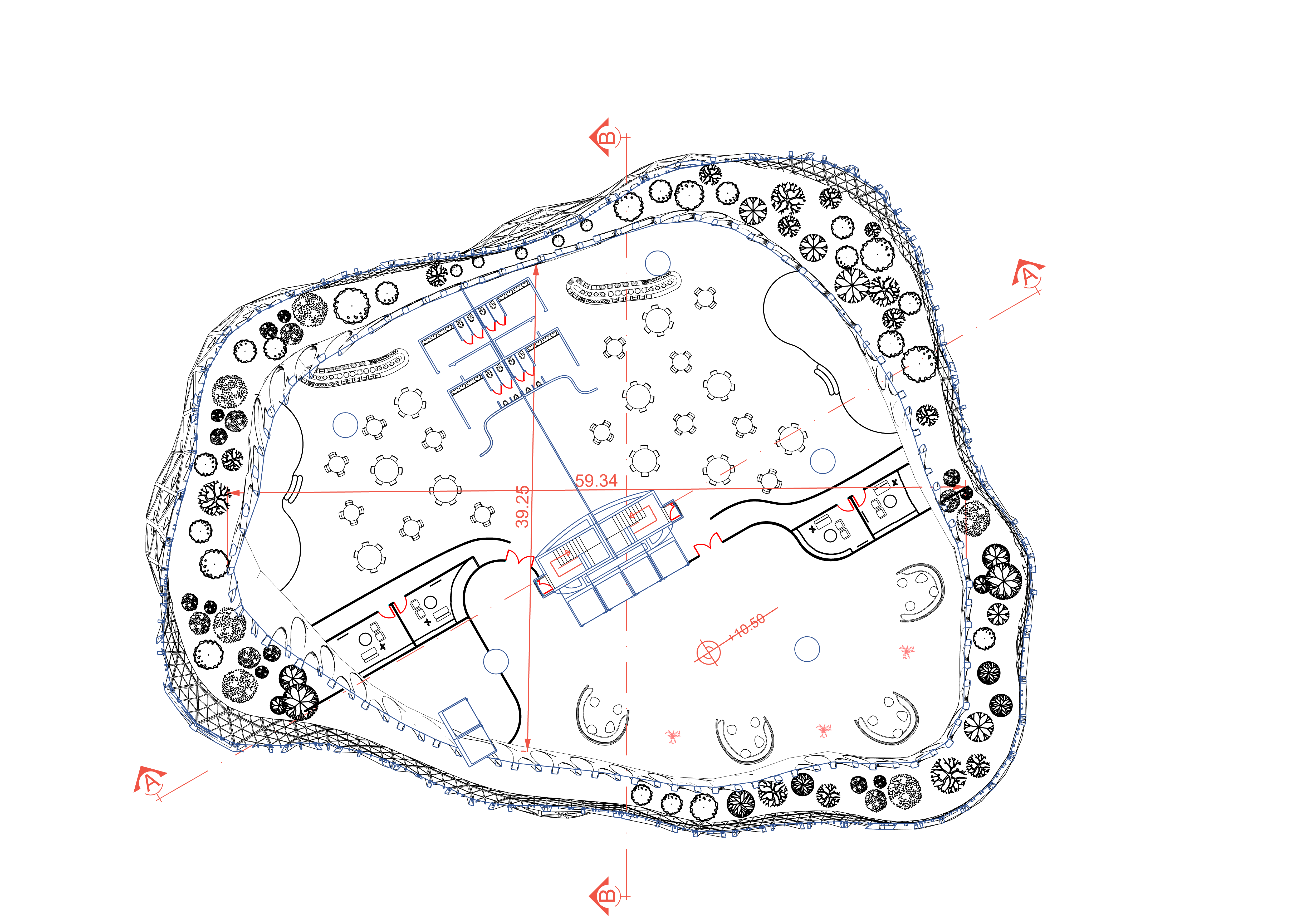 Ballroom floor plan