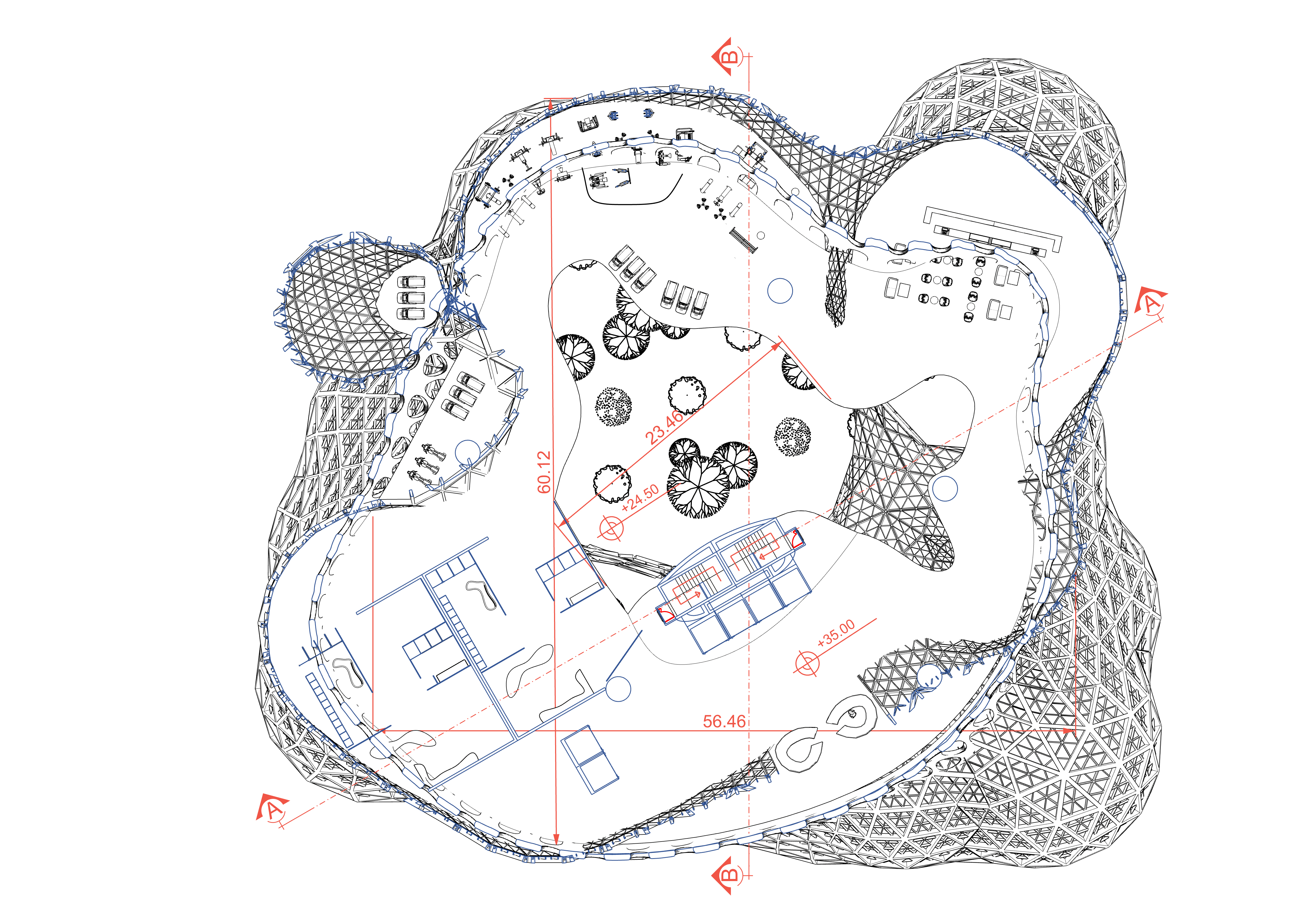 Gym floor plan