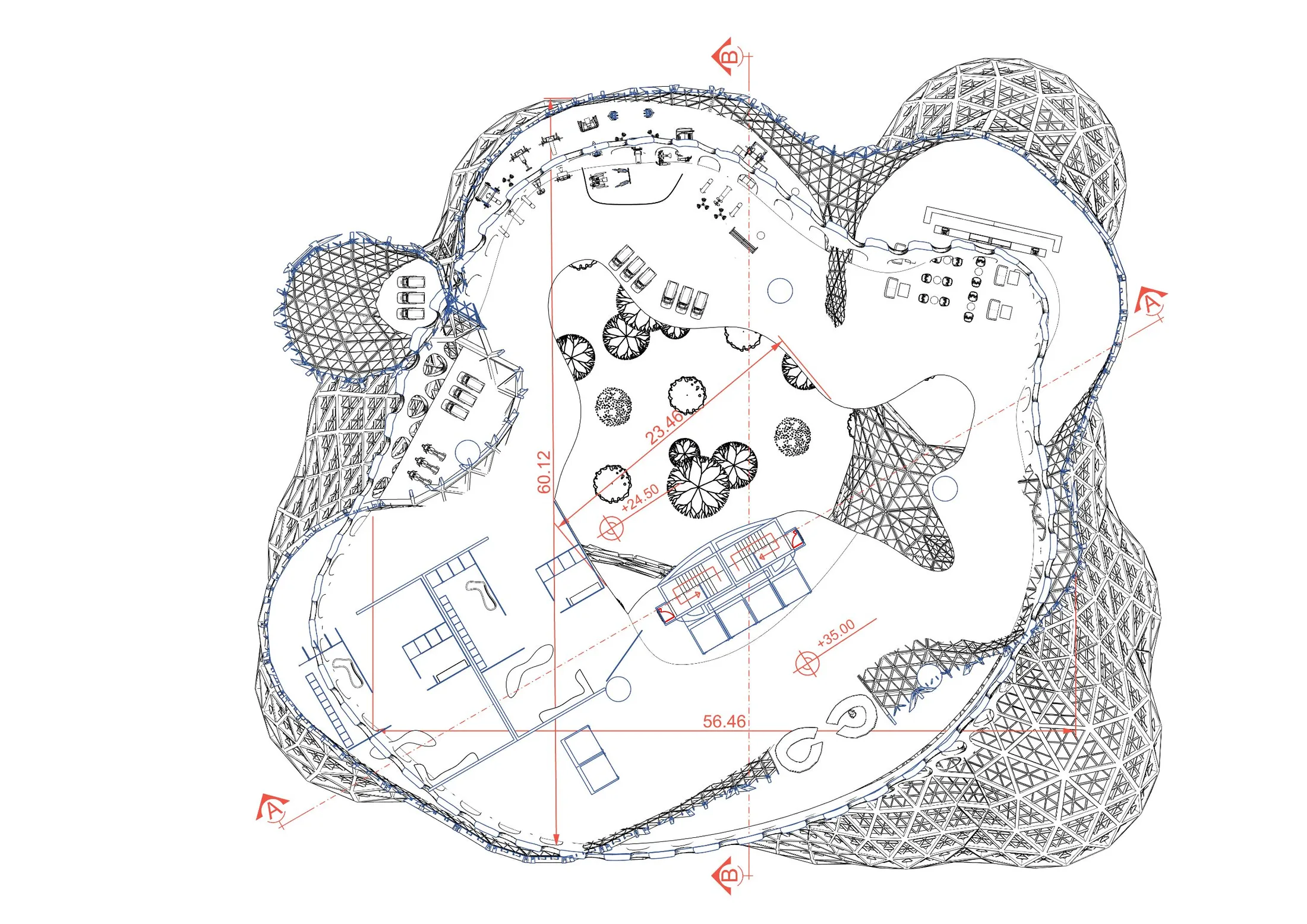 Gym floor plan