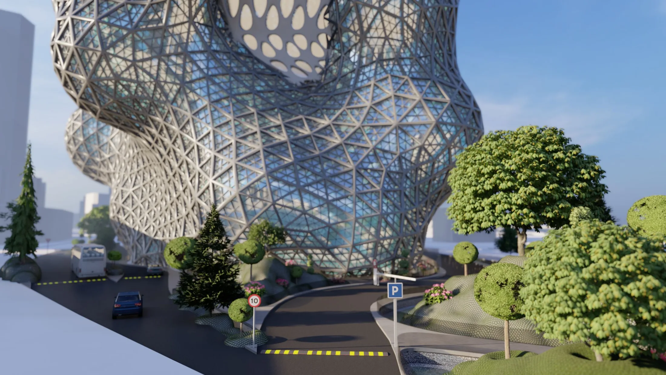 Exterior site render 02