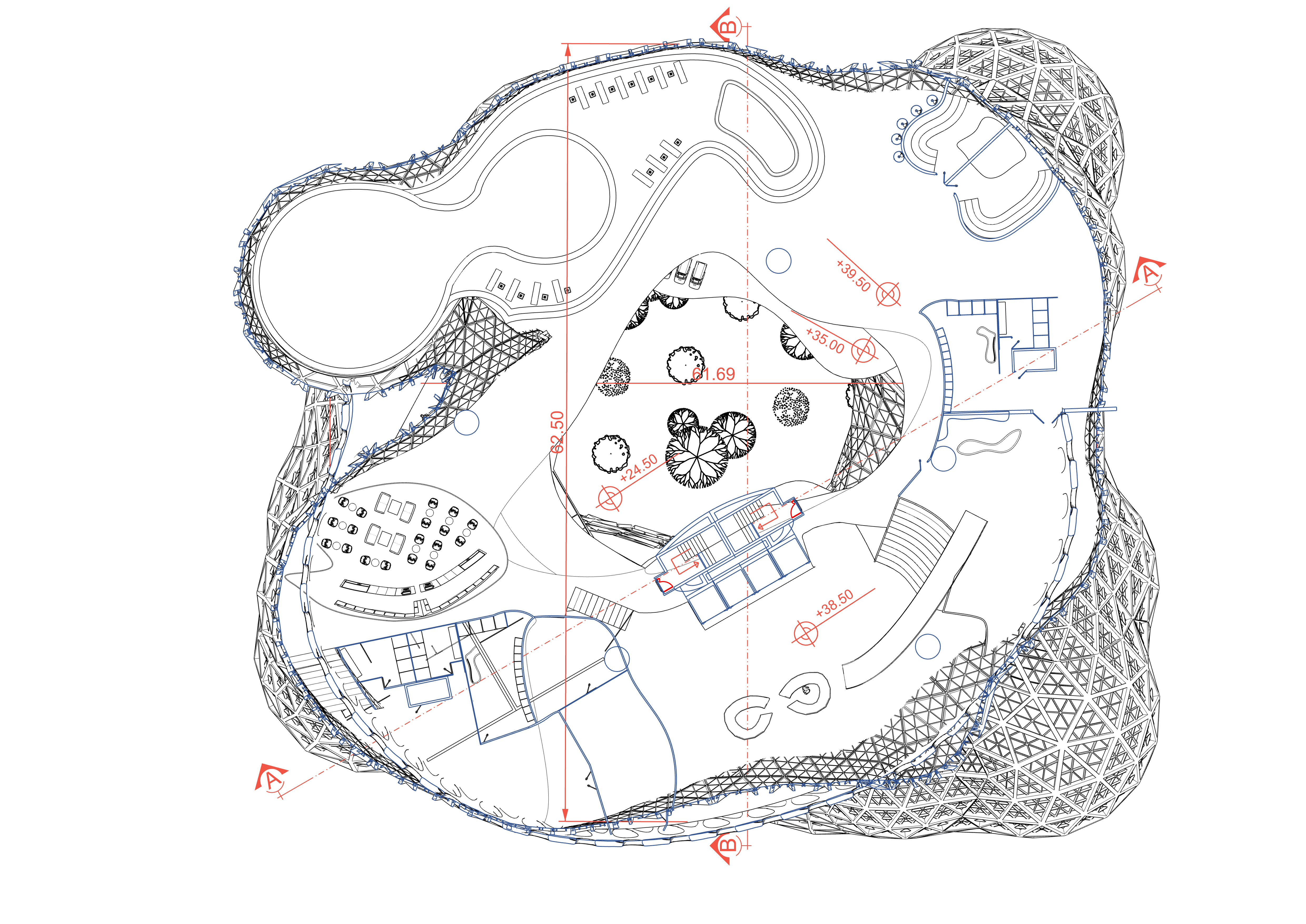Pool floor plan