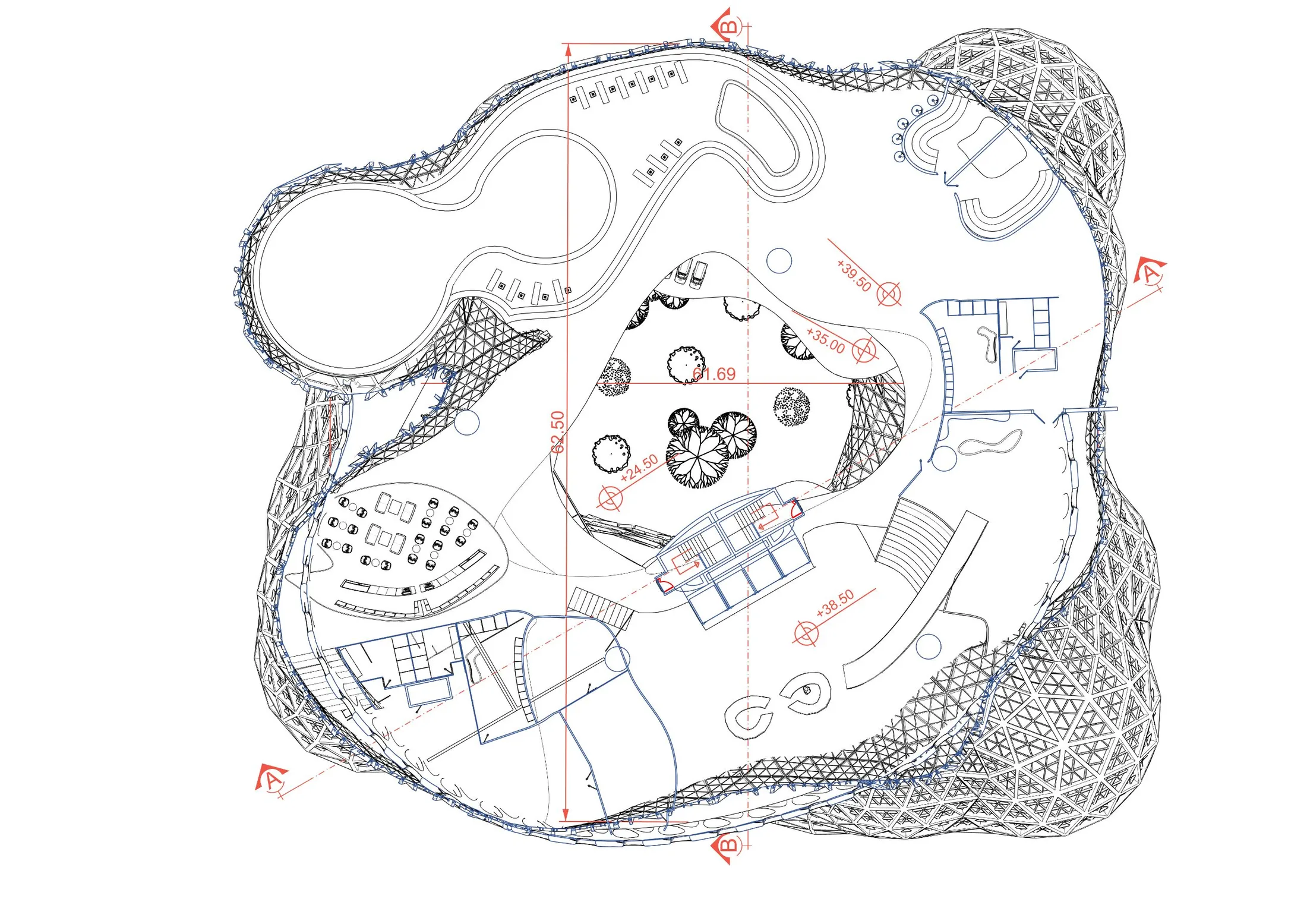 Pool floor plan