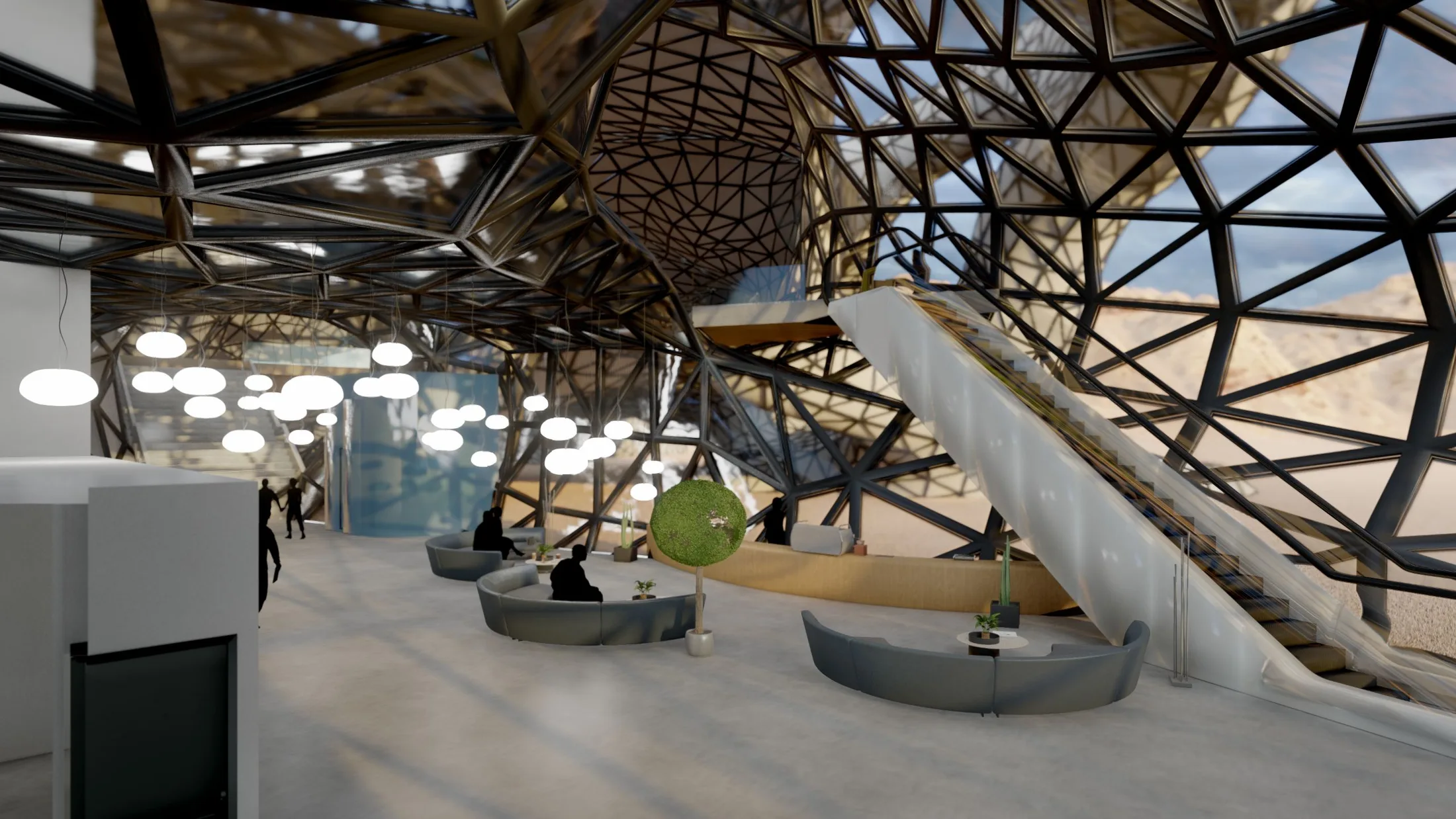 Lobby interior view 06